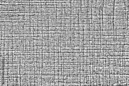 Grunge texture linen fabric. Vector illustration. Natural background for design. monochrome background of rough canvas