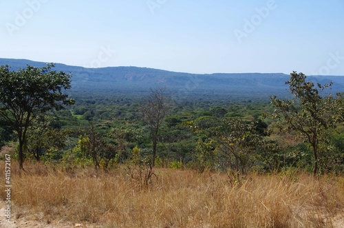 Landscape between Kigoma and Mpanda in Tanzania