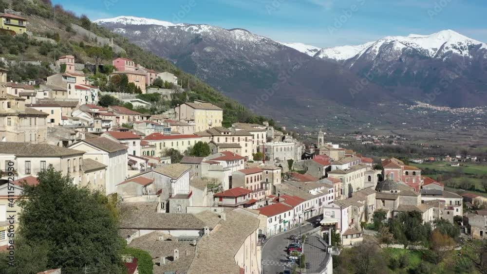 Alvito, medieval village in the province of Frosinone, Lazio Italy
Aerial view of the historic center of Alvito Alvito, medieval village in the province of Frosinone, Lazio Italy
Aerial view of the historic center of Alvito