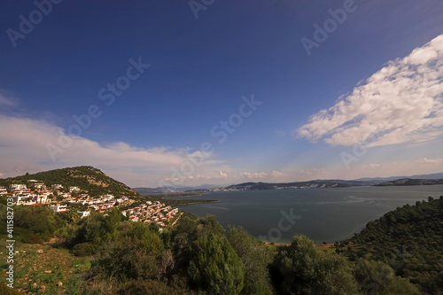 Turkey - Mugla - Beautiful sea view in the Milas district, in the vicinity of the coast, Güllük district.