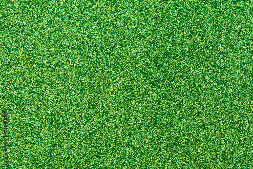 Fototapeta premium Green glitter texture background
