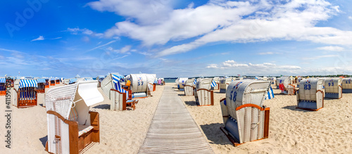 Strand in Travemuende, Schl...