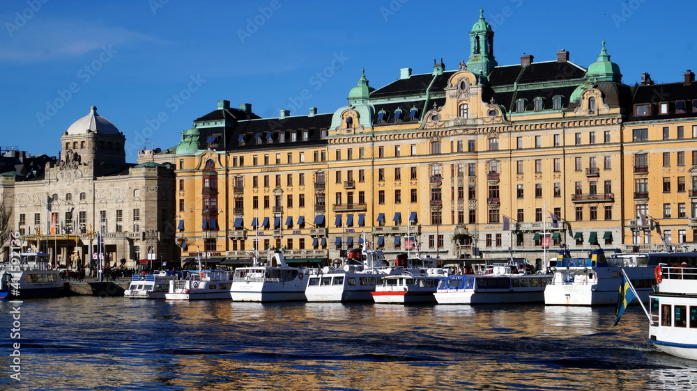 Embankment in Stockholm 
