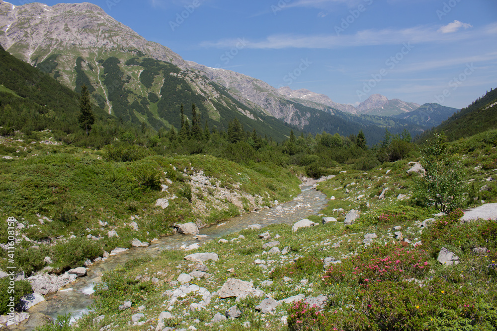 Der Lech in Österreich