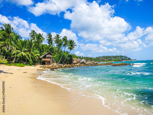Bright and sunny Sri Lanka. Goyambokka Beach © Elena Sviridova