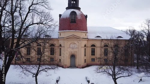 Neuruppin, Kulturkirche im Winter  photo