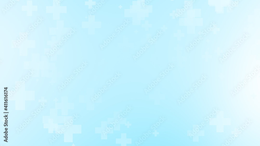 Abstract medical health white cross pattern blue background. Abstract medical health white cross pattern blue background.