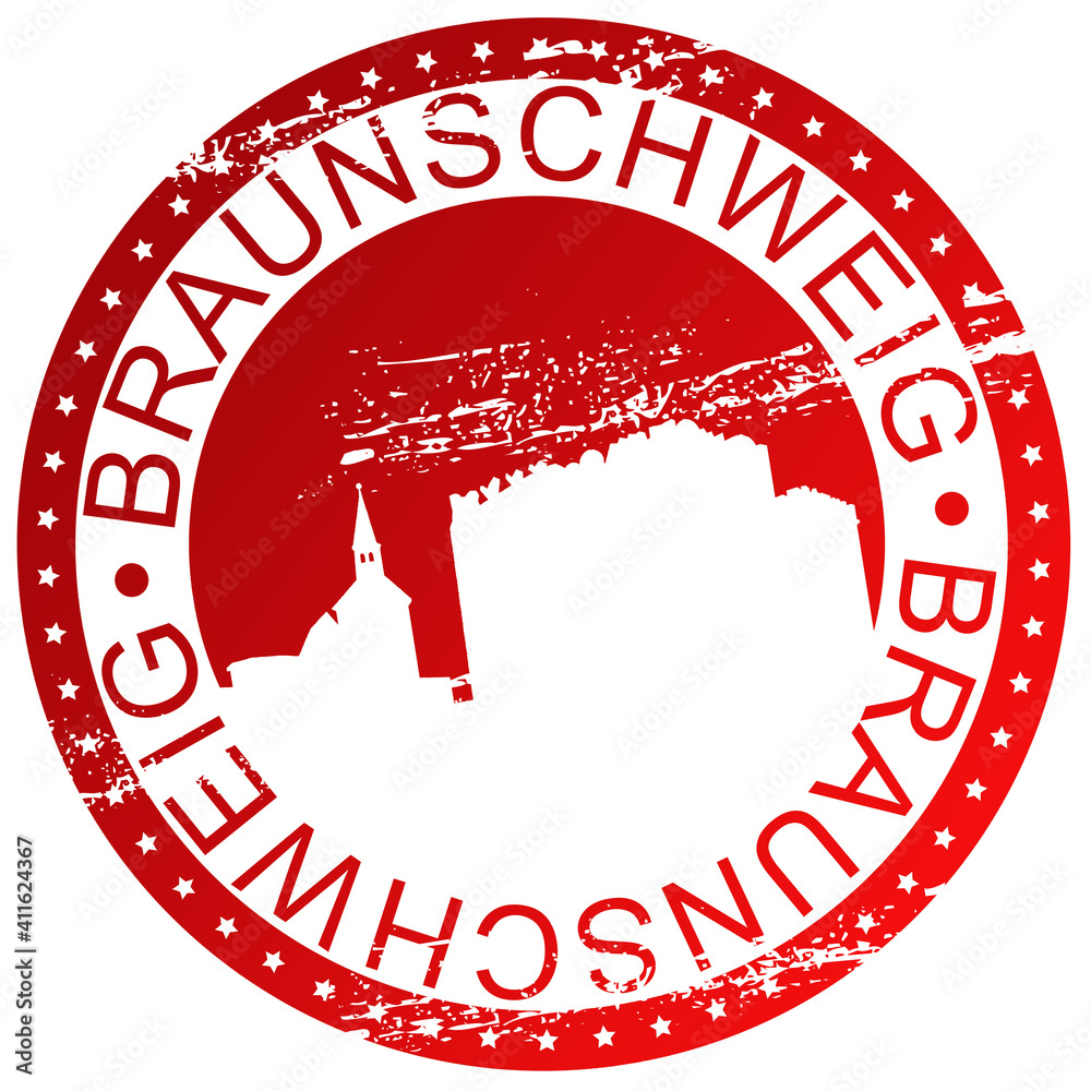 Carimbo - Braunschweig, Alemanha Carimbo - Braunschweig, Alemanha