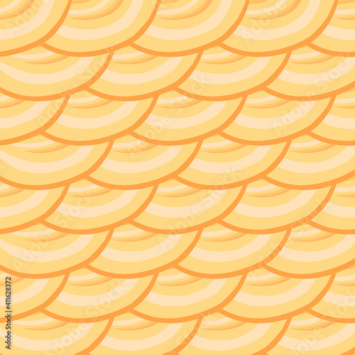 Illustration on theme big pattern identical types cashew