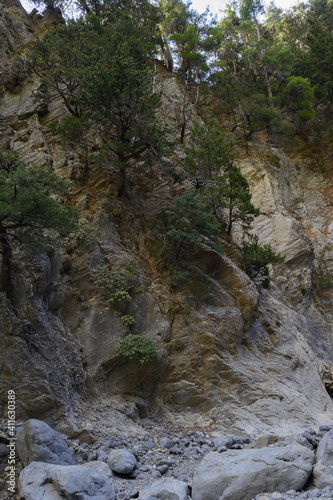 the gorge of Samaria on Crete island (Greece) © 3kolory