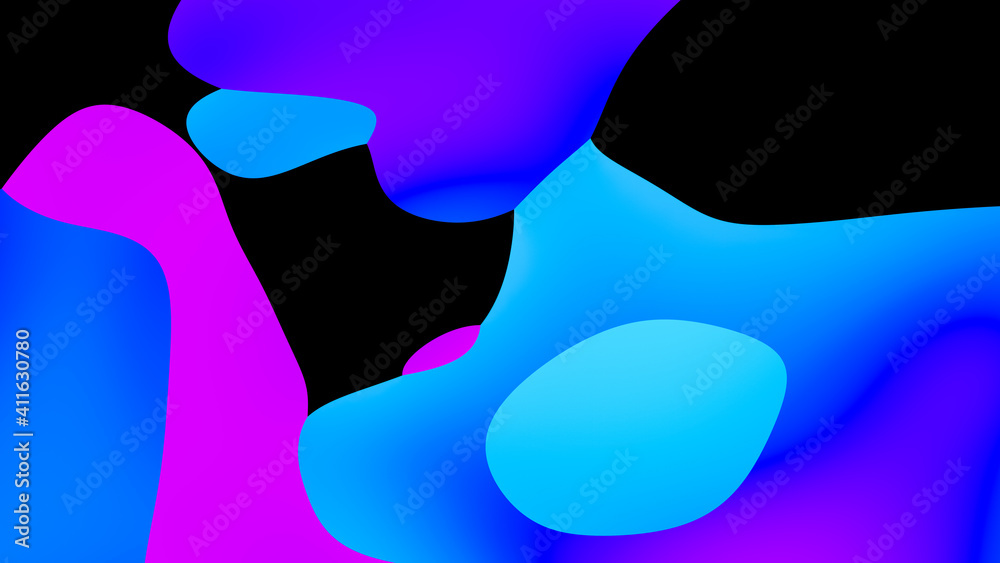 abstrakte farbkombination komposition design flüssig rund weich form illustrativ abbildung pastell druckfarbe neon abstrakte farbkombination komposition design flüssig rund weich form illustrativ abbildung pastell druckfarbe neon