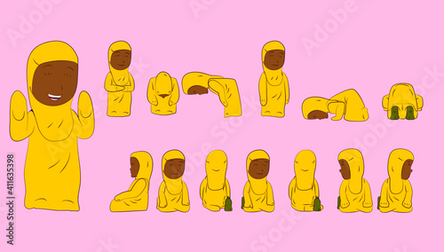 tutorial salah pray for girl or kids