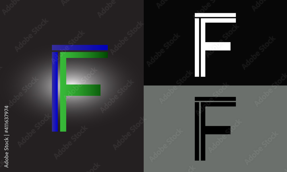 logo font typography vector graphic of letter F, Best For Your Icon Design Or Name Initial Of Letter F, good for tech web theme logo font typography vector graphic of letter F, Best For Your Icon Design Or Name Initial Of Letter F, good for tech web theme