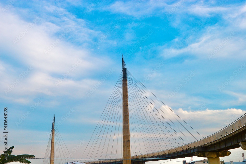 bridge over the river