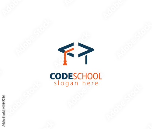 Code School logo design