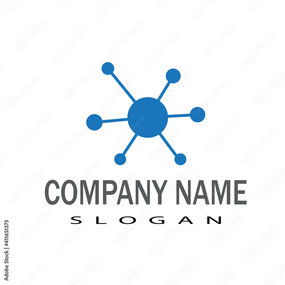 Molecule vector illustration design Molecule vector illustration design