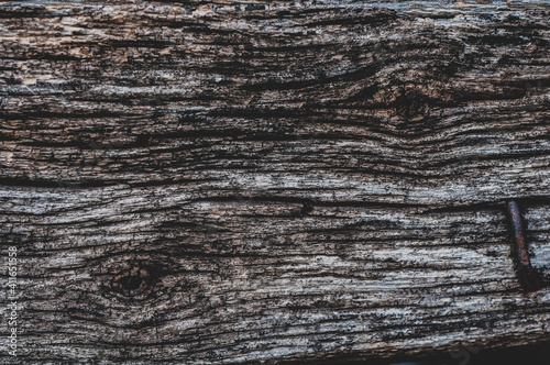 Textured vintage background. Dark texture close-up. Grunge wood material surface, old hardwood planks.