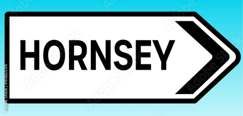 Hornsey Road sign photo