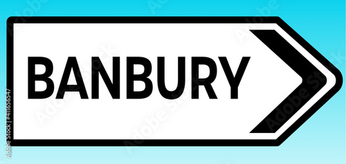 Banbury Road sign