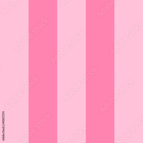 Pattern for Valentines day. Repetitive vertical strips of pink and white color. Striped pattern. Seamless texture background. Vector illustration