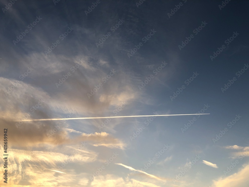 airplane in the sky airplane in the sky