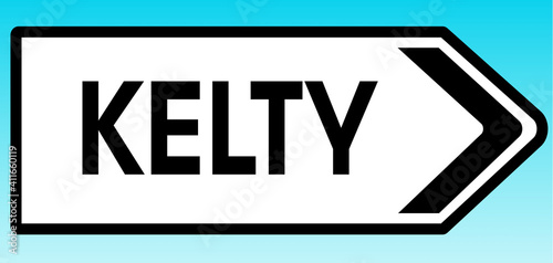 Kelty Road sign photo