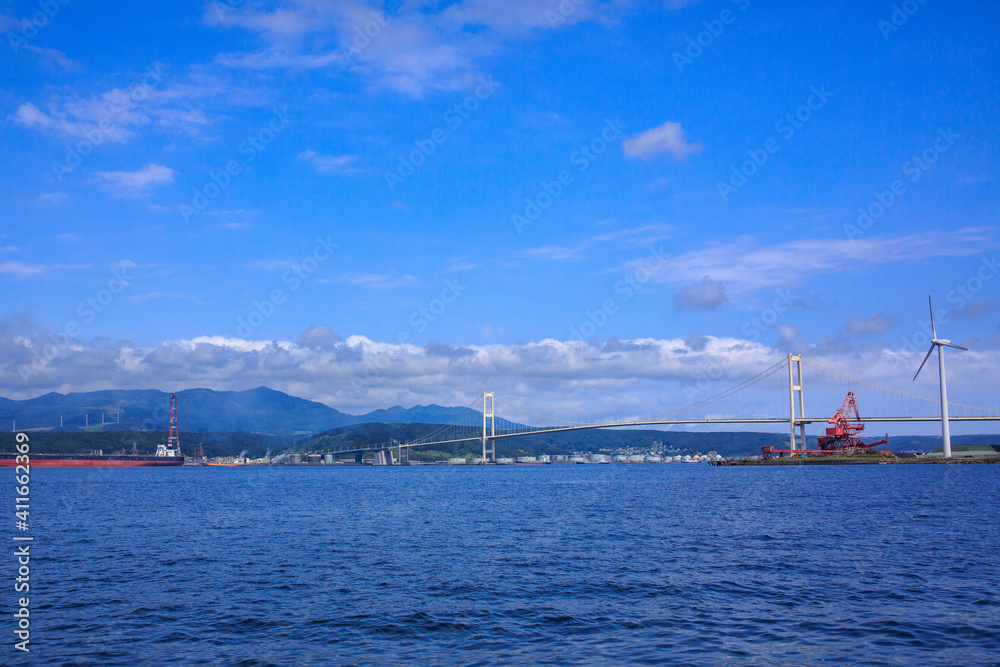 室蘭市　白鳥大橋