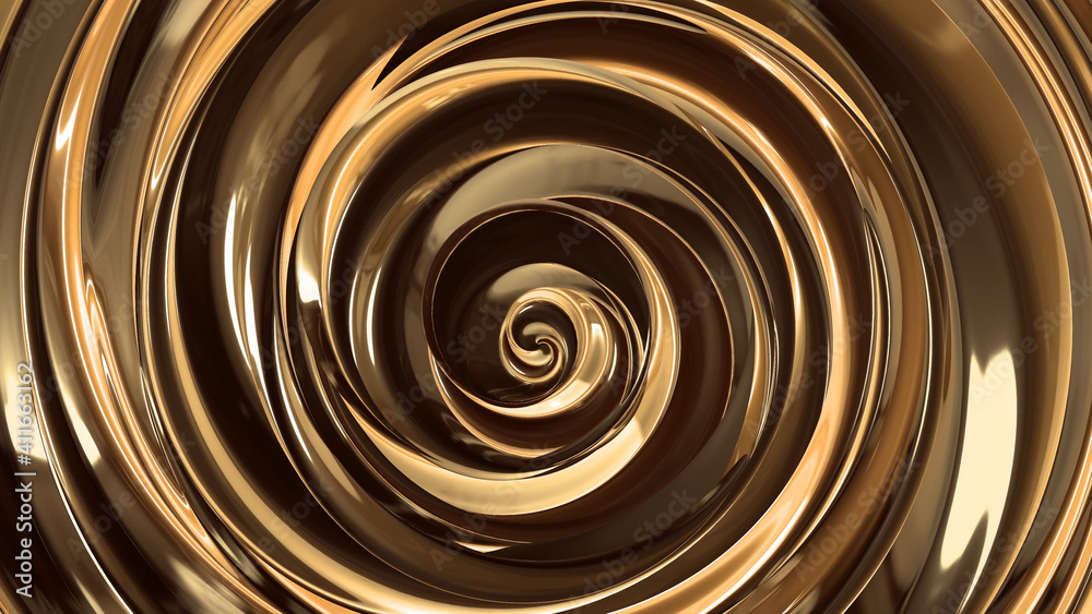 Gold melted Metal Twister 3 Gold melted Metal Twister 3