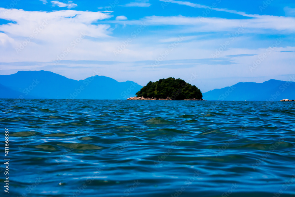 Fototapeta premium island in the ocean