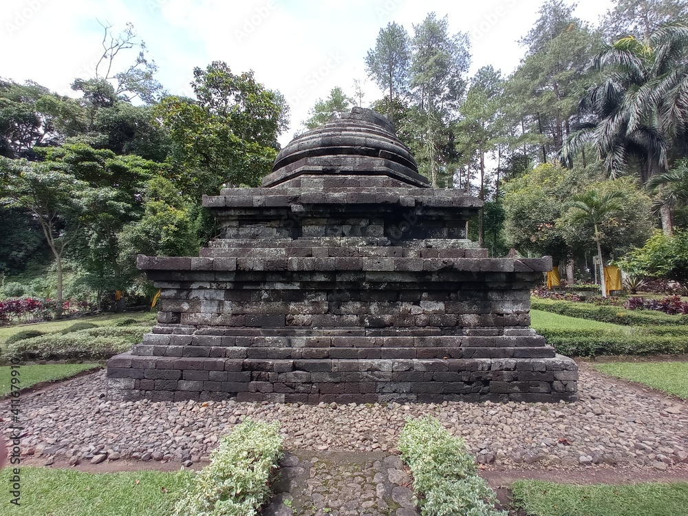 Buddhist Temple and Buddhist Stupa of Sumberawan, Singosari, Malang, East Java