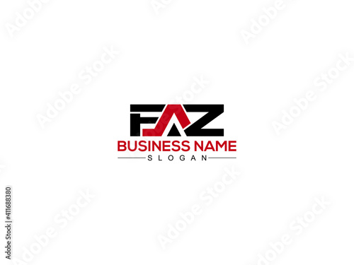 FAZ Letter Type logo Icon Vector