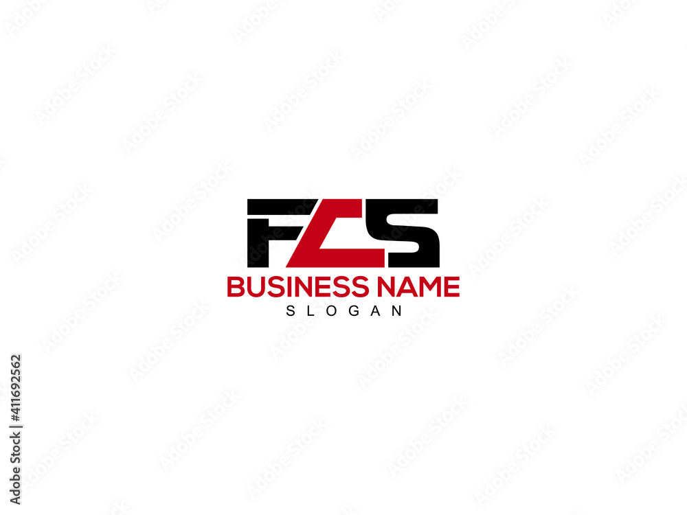 FCS Logo And Illustrations icon For New Business Stock Vector Adobe Stock