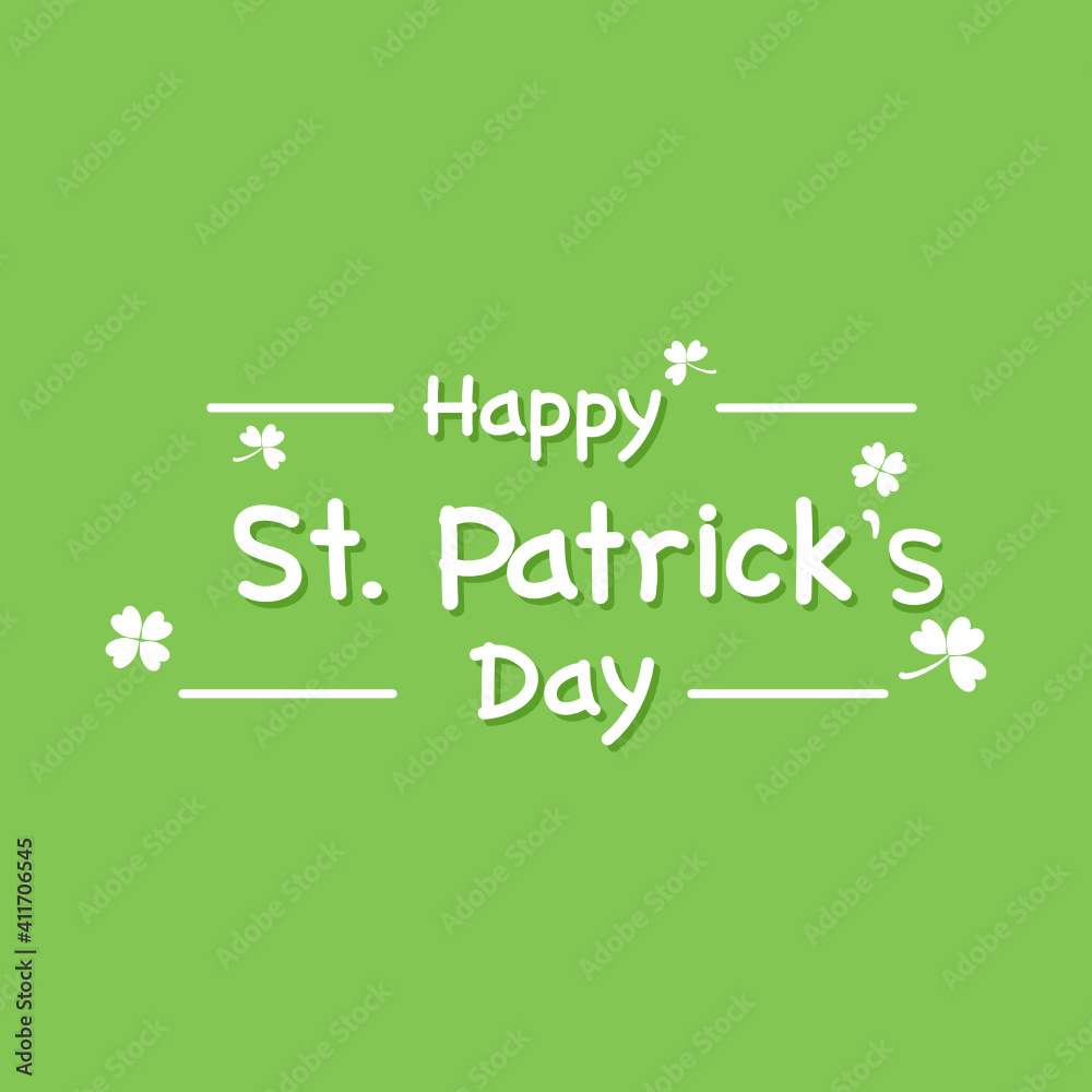 Happy Saint Patrick's Day Template for greeting cards. Happy Saint Patrick's Day Template for greeting cards.