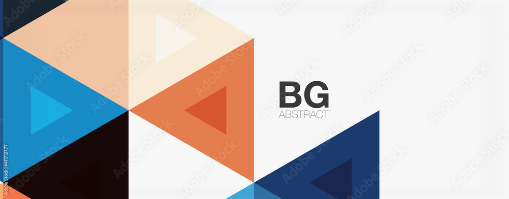 Mosaic triangle pattern abstract background for cover, banner, flyer and poster and other template Mosaic triangle pattern abstract background for cover, banner, flyer and poster and other template