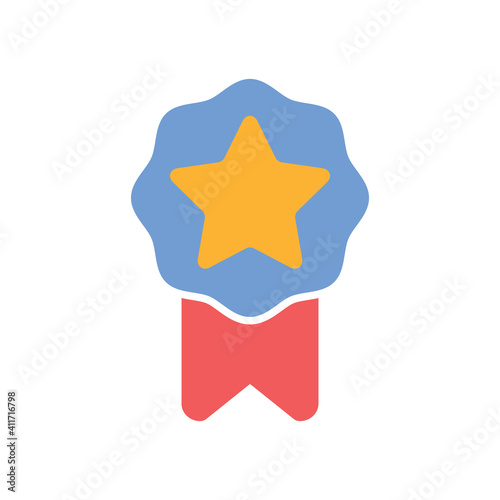 Medal Icon Design Vector Template Illustration