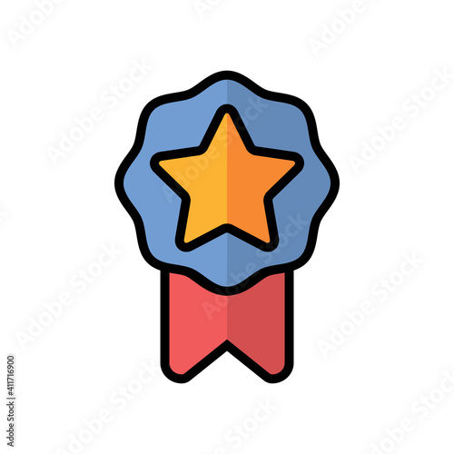 Medal Icon Design Vector Template Illustration