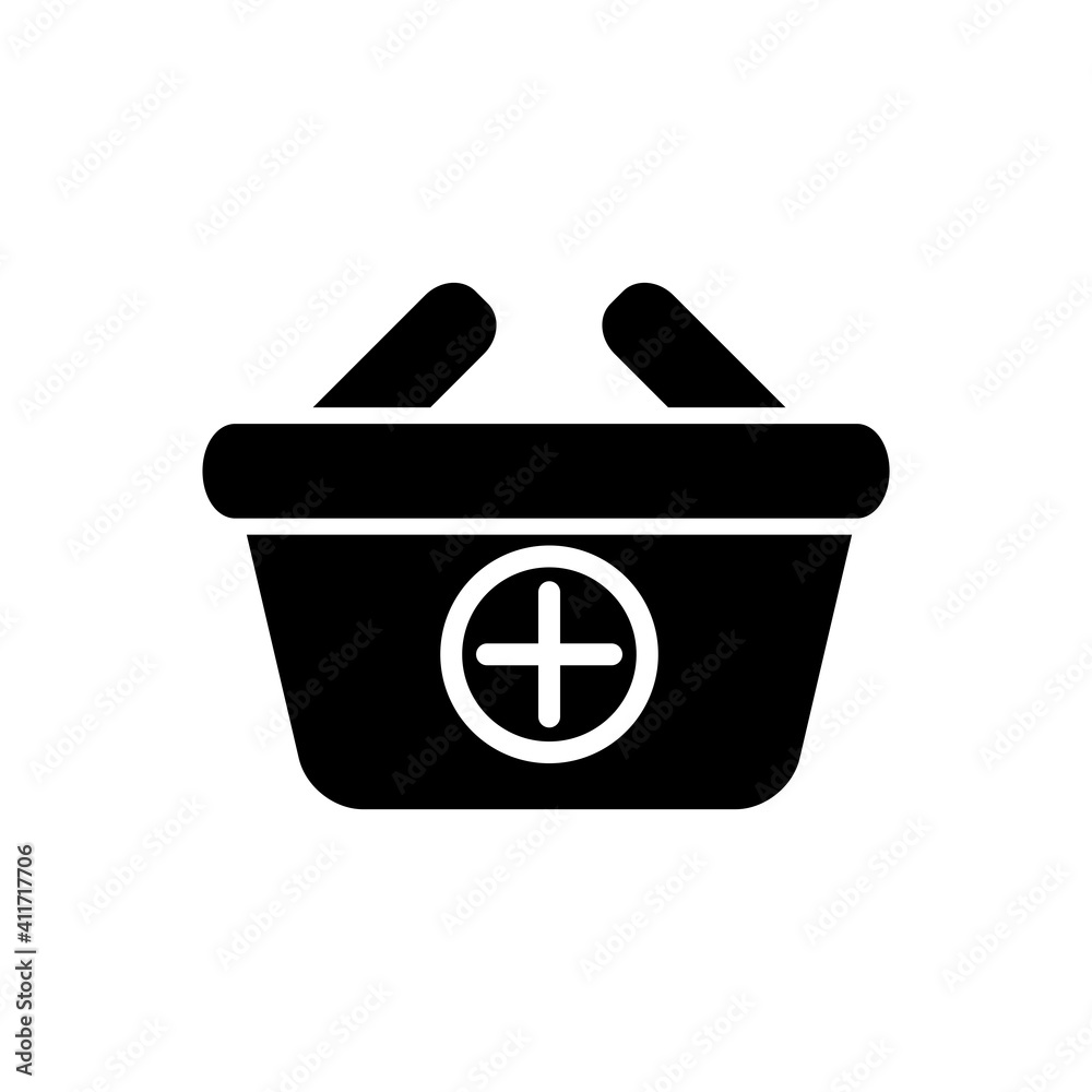 Shopping Basket Icon Design Vector Template Illustration Shopping Basket Icon Design Vector Template Illustration