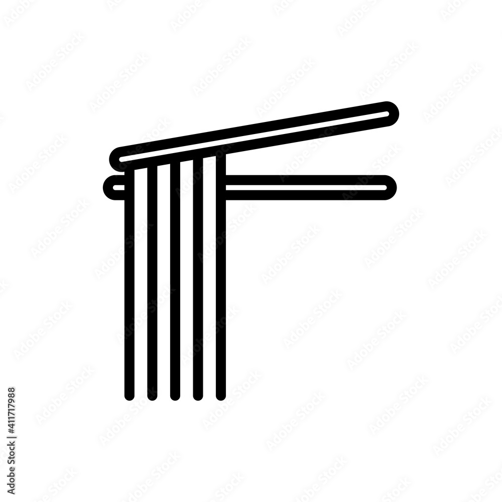 Noodle Icon Design Vector Template Illustration