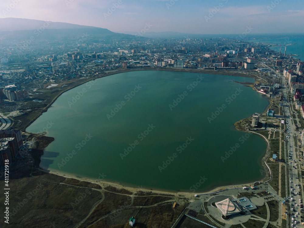 Lake Ak Gol in Makhachkala