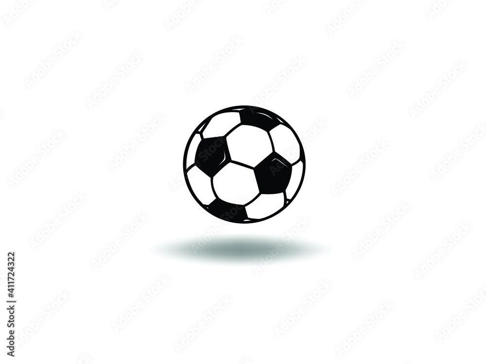 football games Icon Vector illustration. ball symbol. Sport sign, emblem isolated on white background with shadow, Flat style for graphic and web design, logo. EPS10 black pictogram. football games Icon Vector illustration. ball symbol. Sport sign, emblem isolated on white background with shadow, Flat style for graphic and web design, logo. EPS10 black pictogram.