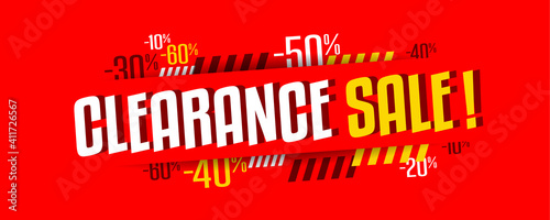 Clearance sale