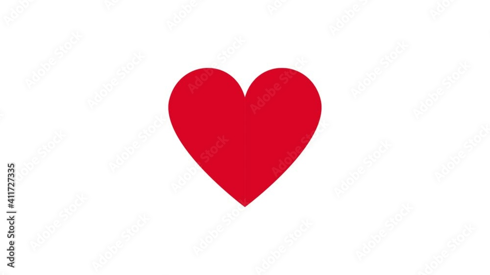 red heart isolated on white background. love and care symbol concept red heart isolated on white background. love and care symbol concept