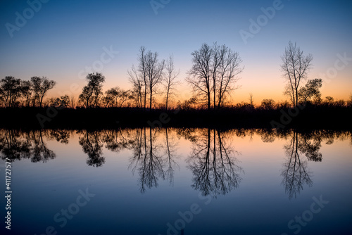 sunset on water © Landon