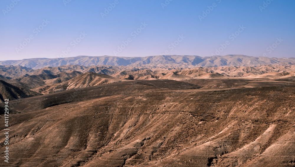 yehuda desert landscape in israel