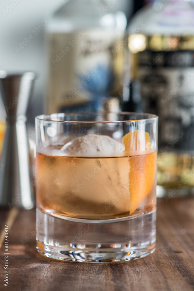 Cocktail on the rocks Cocktail on the rocks