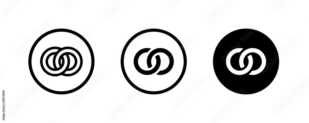 Wedding ring icon. Bride and groom. Jewelry, Wedding rings icons button, vector, sign, symbol, logo, illustration, editable stroke, flat design style isolated on white linear, outline, line pictogram Wedding ring icon. Bride and groom. Jewelry, Wedding rings icons button, vector, sign, symbol, logo, illustration, editable stroke, flat design style isolated on white linear, outline, line pictogram
