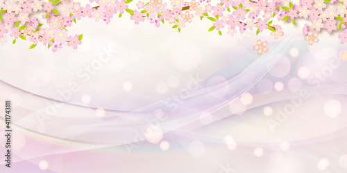 桜　背景
