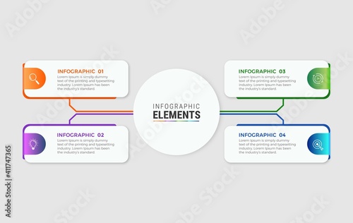 business vector infographics design  template