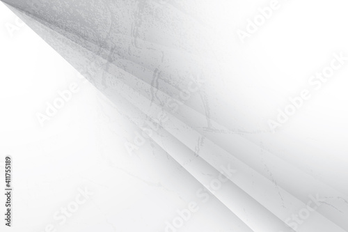 Abstract geometric white and gray color with grunge background. Vector illustration.	