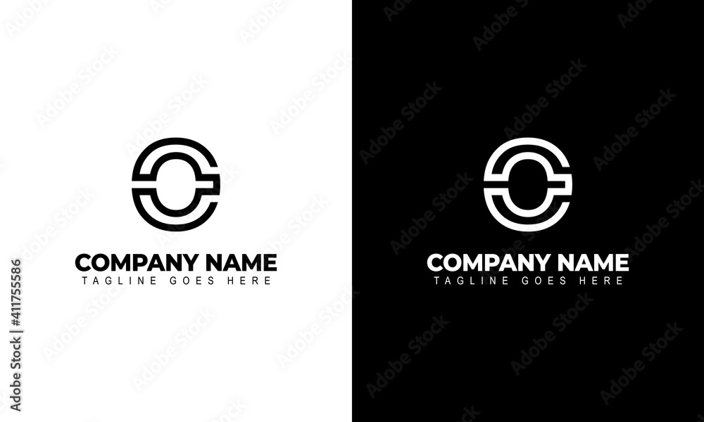 Unique modern geometric creative elegant letter O logo template. Vector icon Unique modern geometric creative elegant letter O logo template. Vector icon
